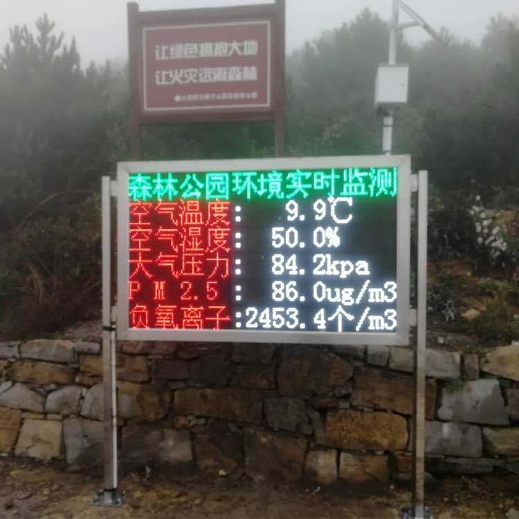 森林公園環境實時監測